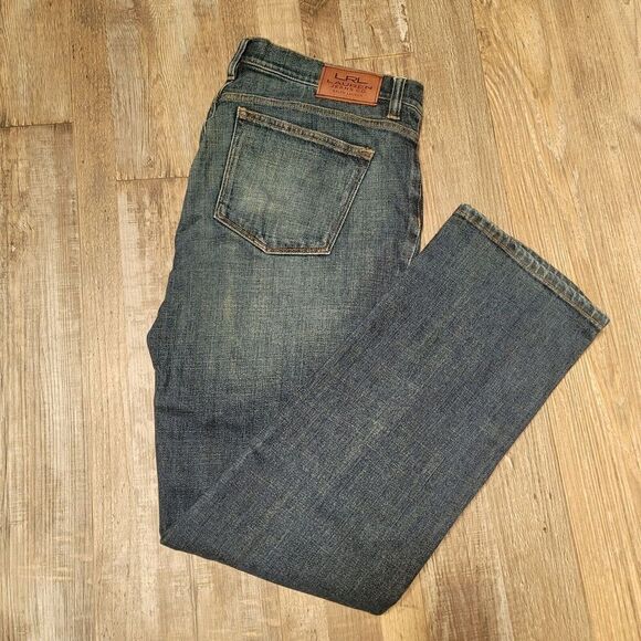 Ralph Lauren Denim - Ralph Lauren Jeans Co. Premium Classic Straight Leg Women's Jeans Dark Size 12
